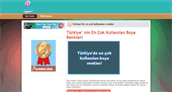 Desktop Screenshot of eviniziboyayalim.com