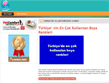 Tablet Screenshot of eviniziboyayalim.com